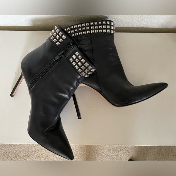 Studded leather booties!!! So awesome - Picture 2 of 3